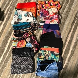 Various work out shorts , like new all size s-m